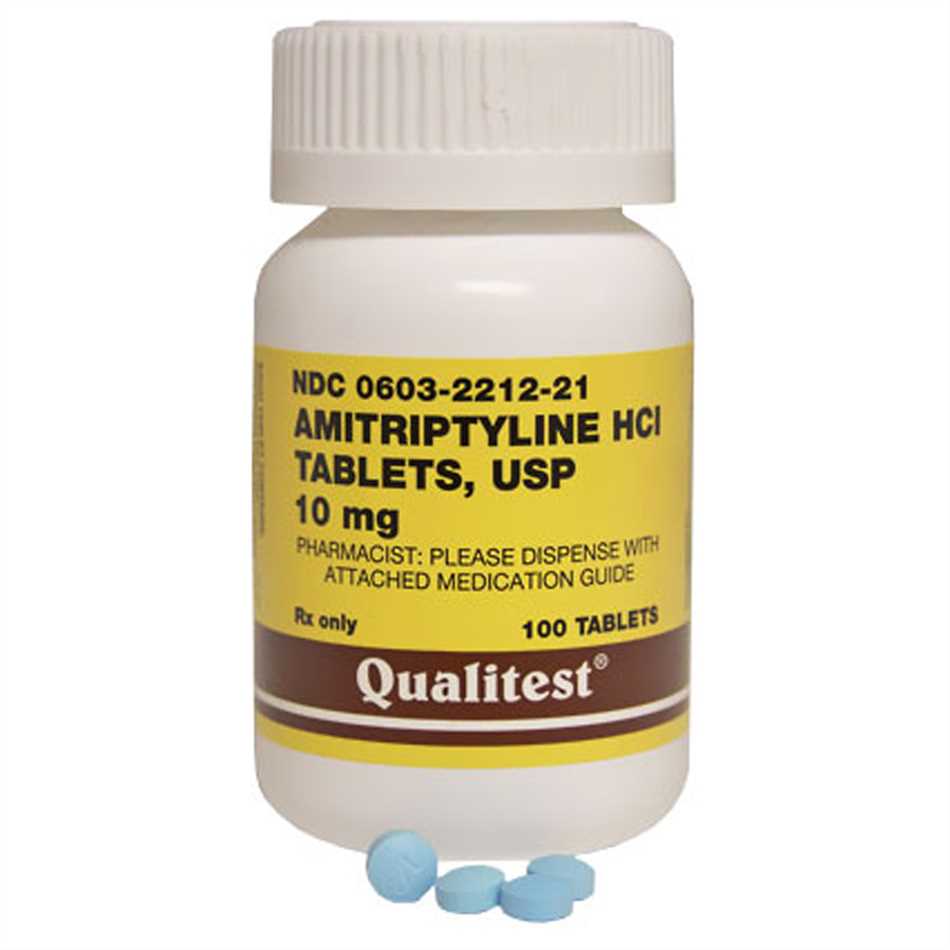 Amitriptyline 10mg drinking