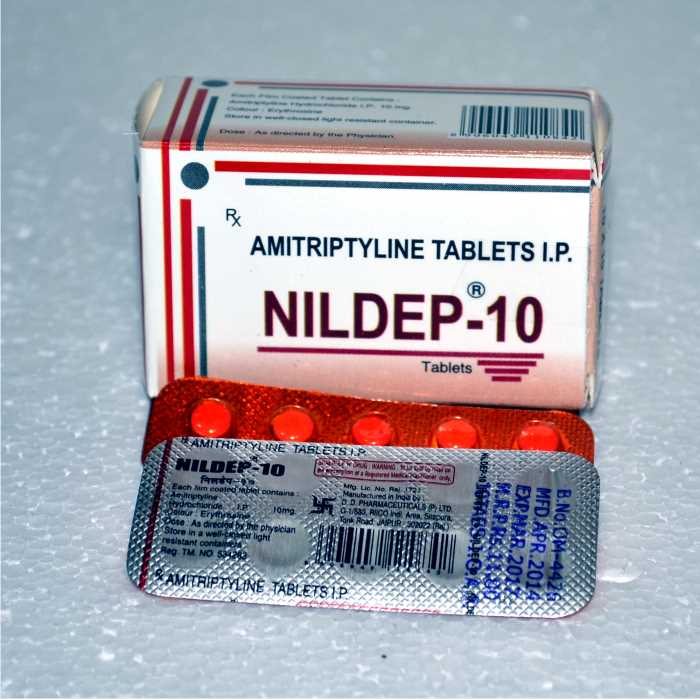 Amitriptyline 10mg for neck pain