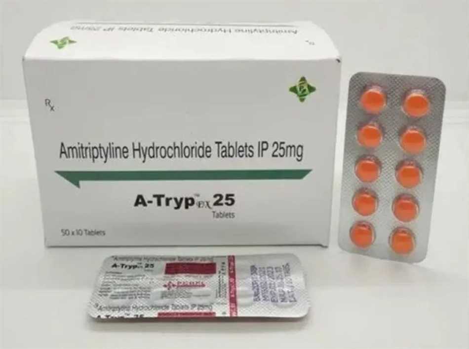 Amitriptyline 25 mg anxiety