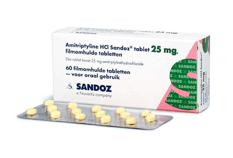 Amitriptyline 25mg for gastro