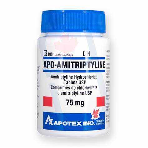 Amitriptyline 75 mg qhs
