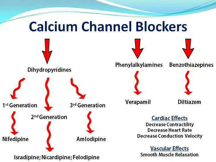 Amitriptyline calcium channel blockers