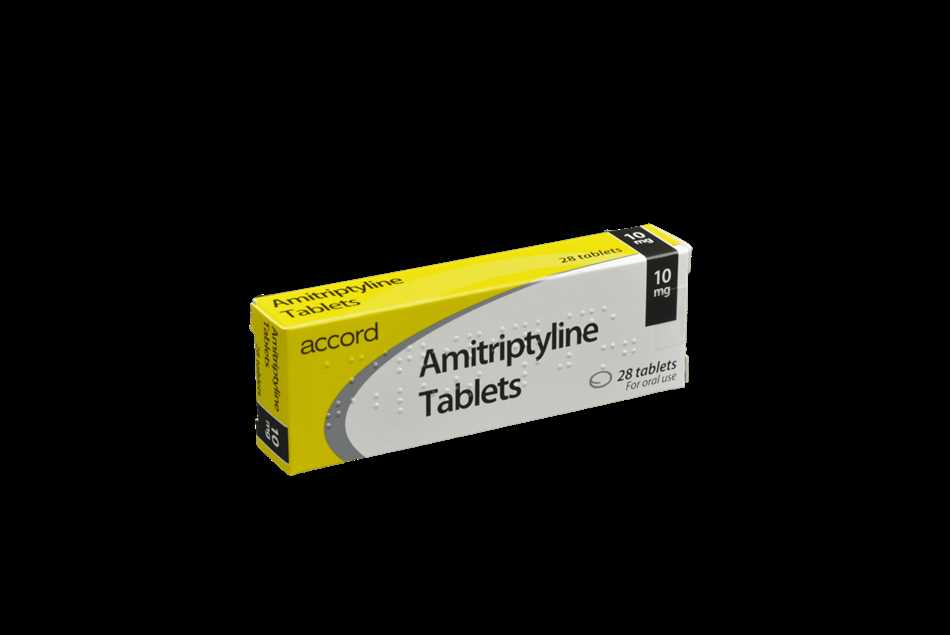 Amitriptyline for pain withdrawal