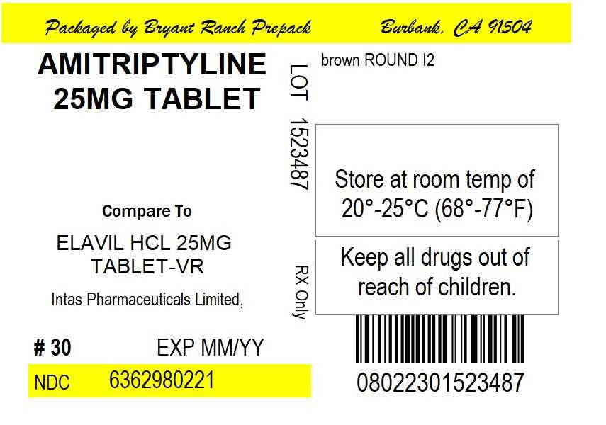 Amitriptyline hydrochloride recommended dose