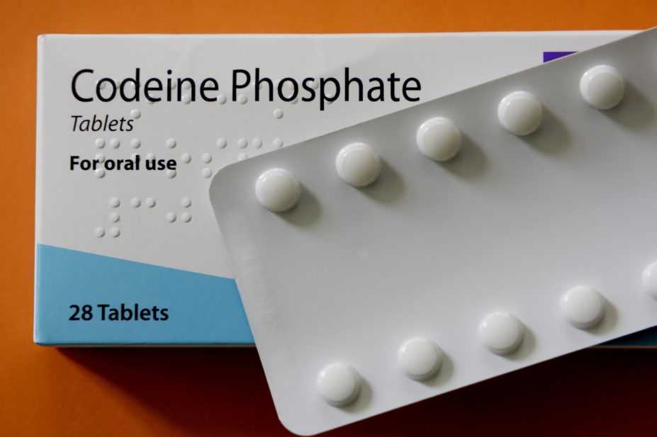 Codeine phosphate and amitriptyline