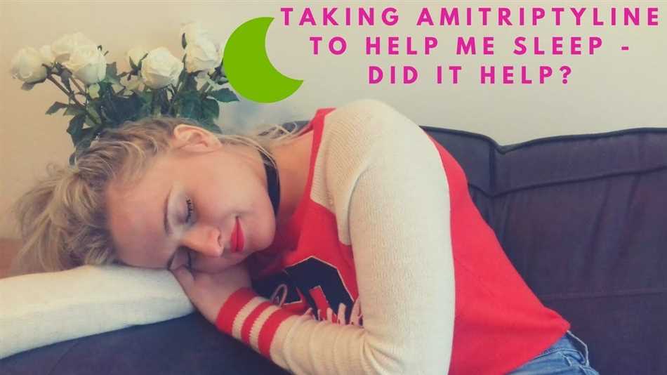 How long before sleep should i take amitriptyline