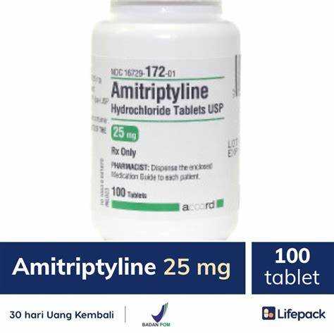 Indikasi obat amitriptyline 25 mg