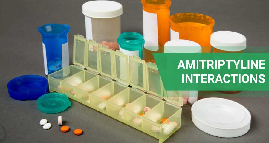 Interaction amitriptyline tramadol