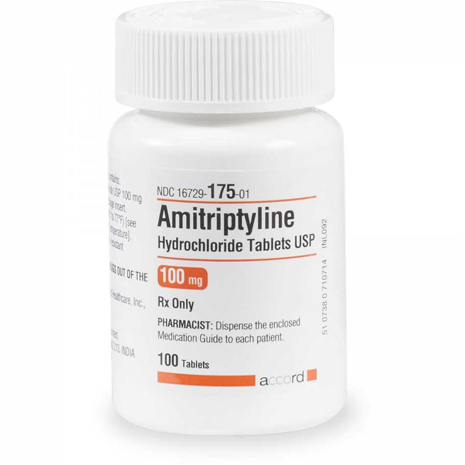 My experience with amitriptyline