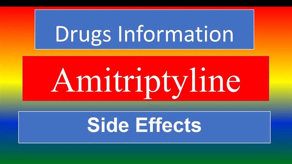 Signs of amitriptyline toxicity